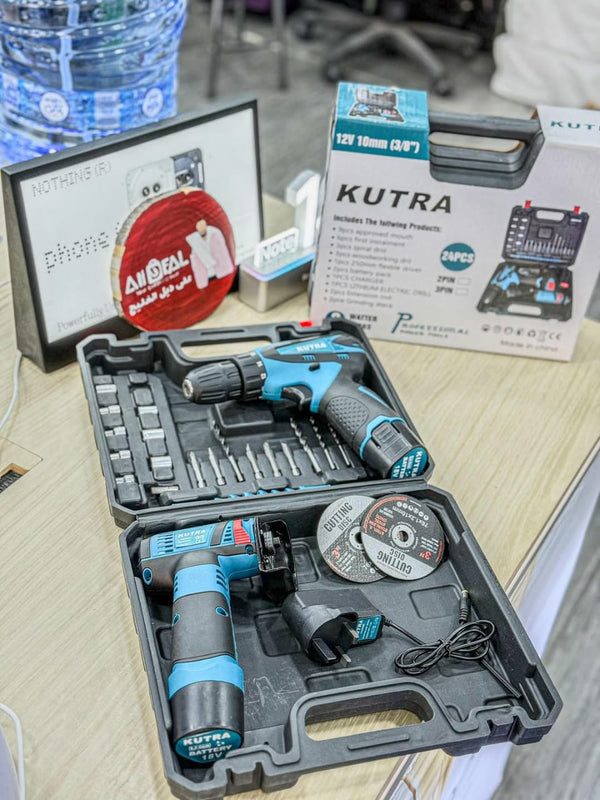 طقم أدوات كهربائية متعدد الاستخدام من KUTRA – 24 قطعه
